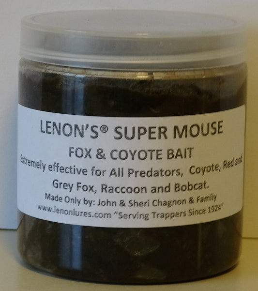 Lenon's Super Mouse Fox and Coyote Bait 8 oz Jar