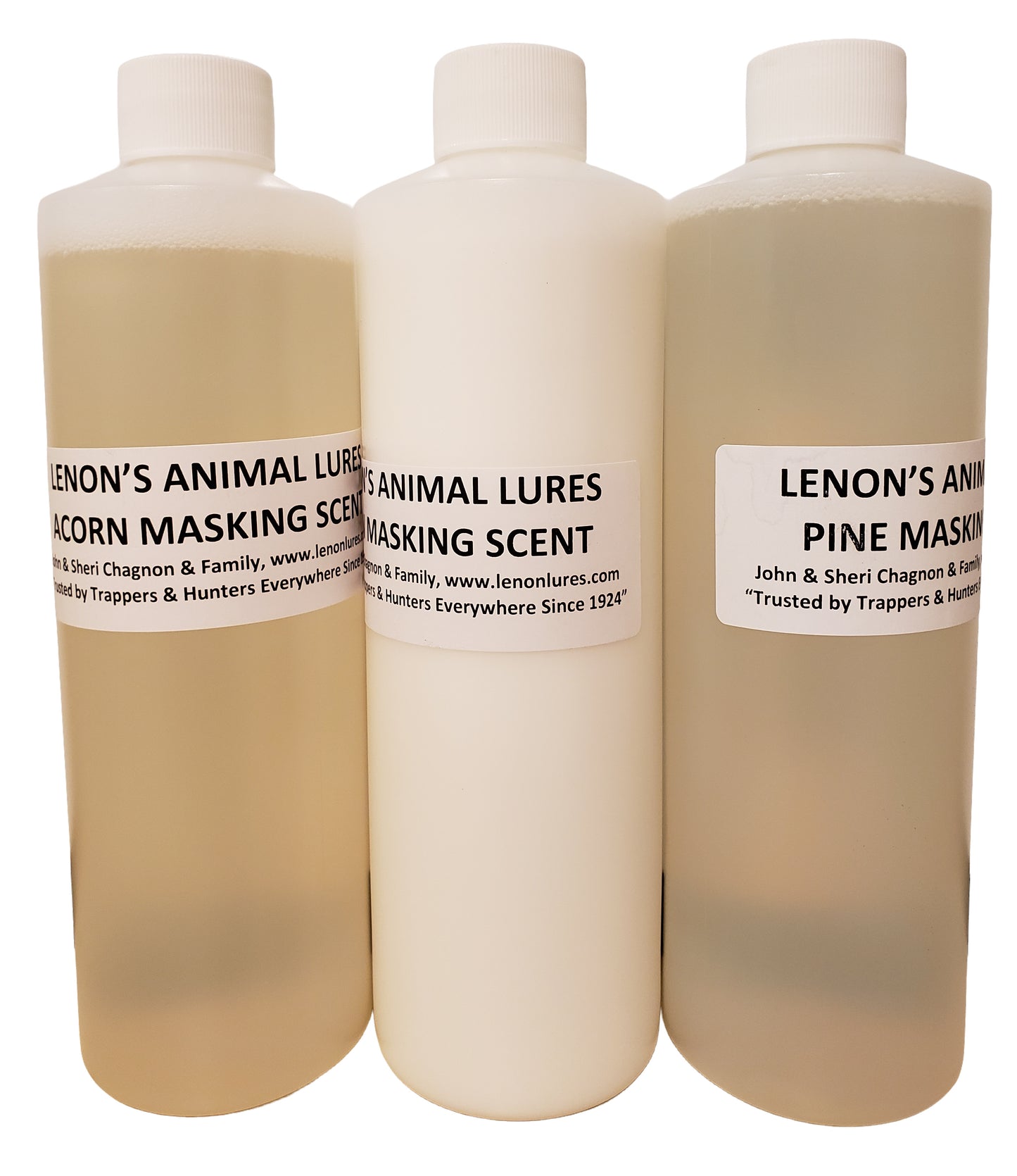 Cover Scent Special Three 4 oz Bottles Acorn, Corn & Pine Masking / Cover Scents