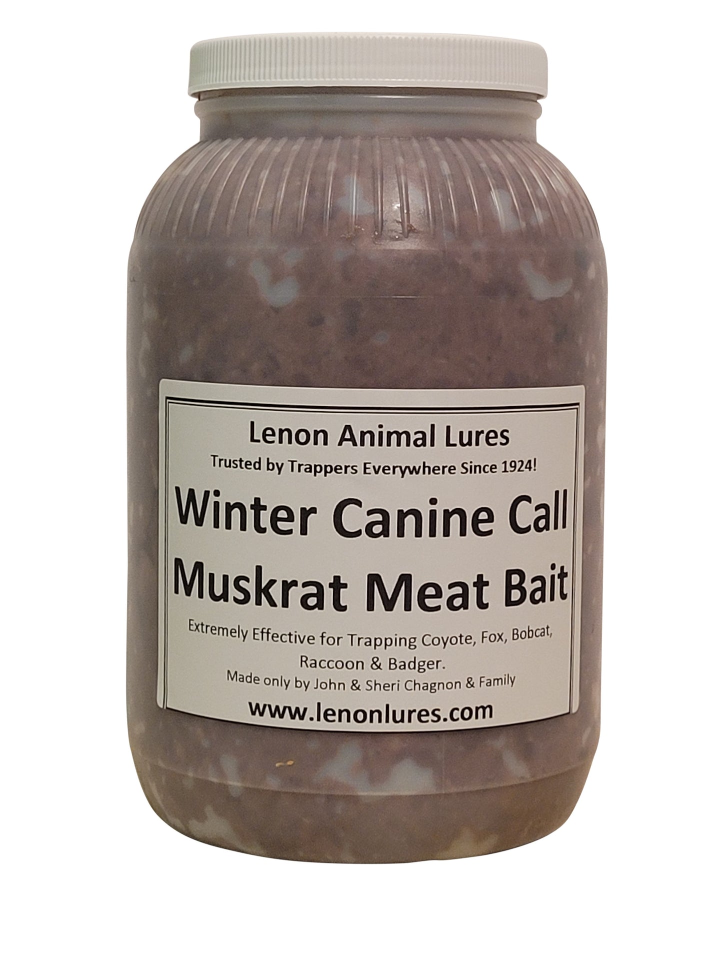 Lenon's Winter Canine Bait Tainted Muskrat Meat