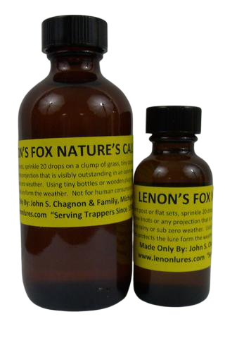 Lenon's Fox #3 Natures Call - Lure / Scent Premium Red Fox Glands and Enhanced Female Secretions