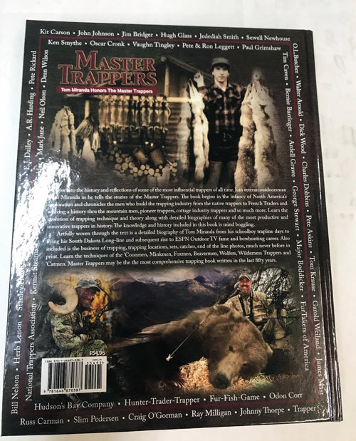 Master Trappers - Tom Miranda - book