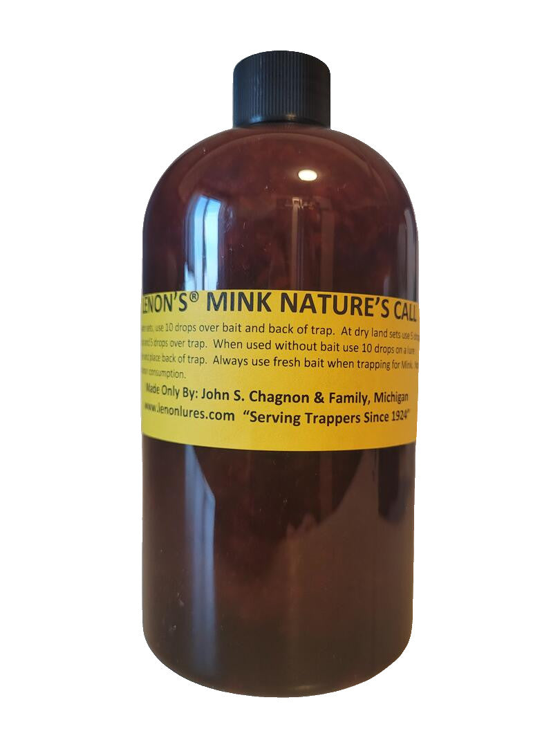 Lenon's Mink Nature's Call - Lure / Scent Choice Mink Glands and Female Mink Secretions