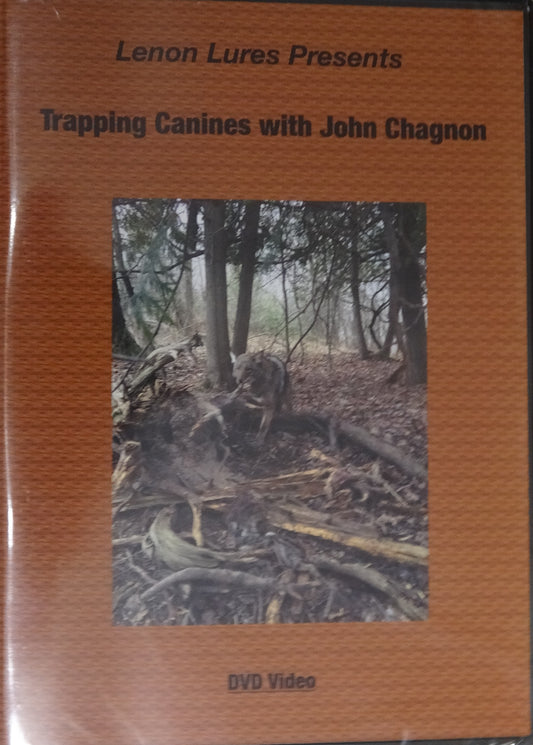 DVD Video Lenon Lures Presents Trapping Canines with John Chagnon 2025 Release