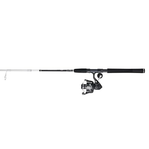 Penn Pursuit V Travel Spinning Reel 7' 3-PieceFishing Rod Combo, Graphite Composite Rod Blank Construction, EVA Handles