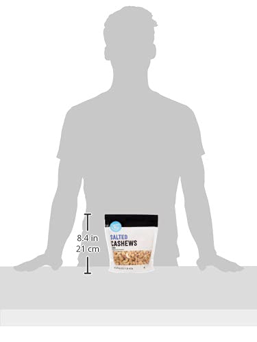 Amazon Brand - Happy Belly Fancy Whole Cashews, Roasted and Sea Salted, 44 ounce (Pack of 1)