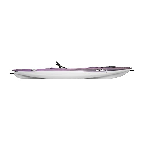 Pelican Argo 100X EXO - Recreational Sit in Kayak - Amethyst - Lightweight Patented Ram-X™ Material - Ergobreeze™ Seating System - 10 ft