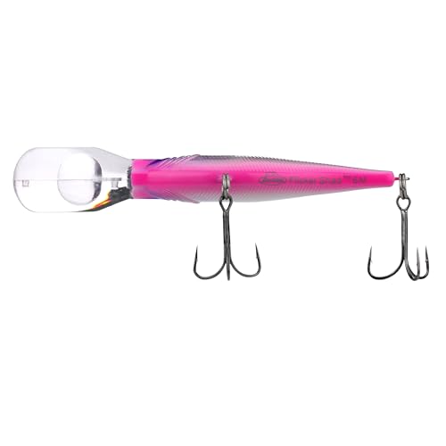 Berkley Flicker Shad Fishing Lure, Black Brass, 5/16 oz, 2 3/4in | 7cm Crankbaits, Size, Profile and Dive Depth Imitates Real Shad, Equipped with Fusion19 Hook
