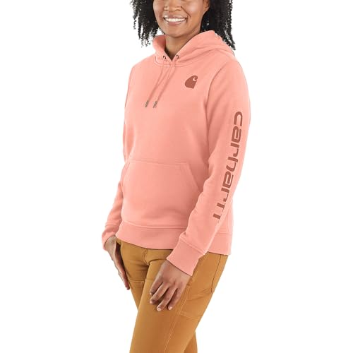 Carhartt Women's Clarksburg Graphic Sleeve Pullover Sweatshirt (Regular and Plus Sizes)