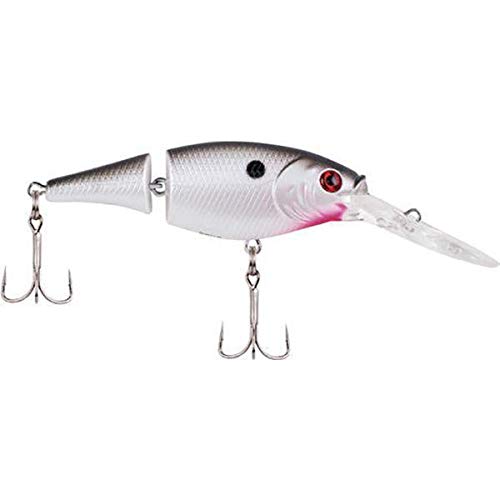 Berkley Flicker Shad Jointed Fishing Lure, Sunset Perch, 1/3 oz, 2 3/4in | 7cm Crankbaits, Size, Profile and Dive Depth Imitates Real Shad, Equipped with Fusion19 Hook