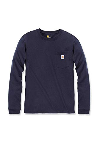 Carhartt Women's K126 Workwear Pocket Long Sleeve T-Shirt (Regular and Plus Sizes)