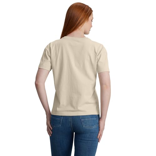 Carhartt Women's Loose Fit Short-Sleeve Heavyweight Henley T-Shirt