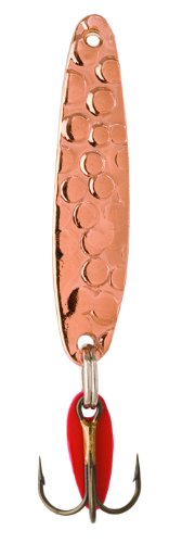 2-1/4-Inch Swedish Pimple Ice Fishing Hook, 1 Piece, White Pearl