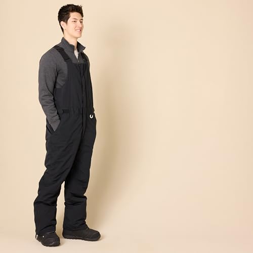 Amazon Essentials Men's Water-Resistant Insulated Snow Bib Overall