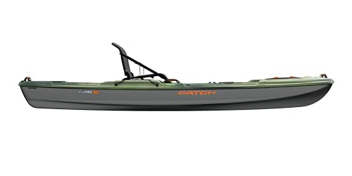 Pelican Catch Classic 120 - Sit-On-Top Fishing Kayak - Multiple Storage Option - 12 ft - Lightning