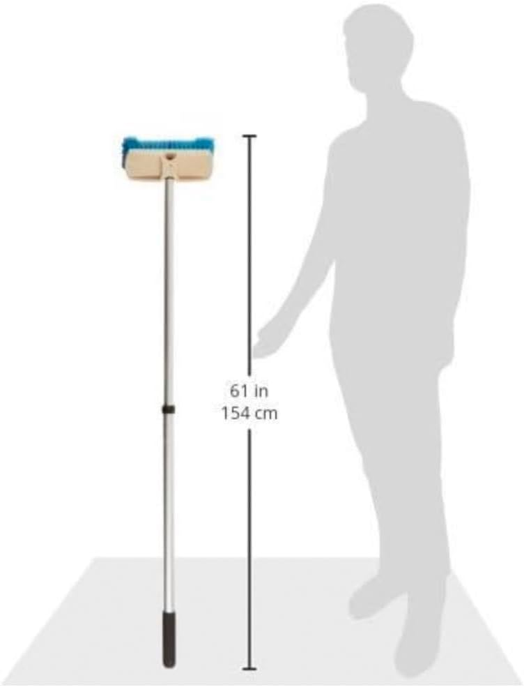 STAR BRITE Marine Deck Brush w/Telescoping Aluminum Handle 2'-4' (040097)