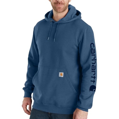 Carhartt Men's K288 Loose Fit Midweight Logo Sleeve Graphic Sweatshirt
