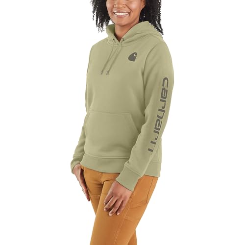 Carhartt Women's Clarksburg Graphic Sleeve Pullover Sweatshirt (Regular and Plus Sizes)