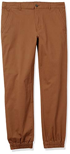 Amazon Essentials Men's Straight-Fit Washed Cotton Chino Jogger Pant