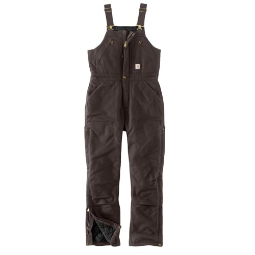 Carhartt Women's Loose Fit Washed Duck Insulated Biberall
