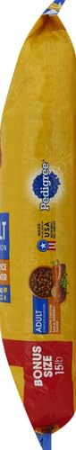 Pedigree Complete Nutrition Adult Dry Dog Food, Grilled Steak & Vegetable Flavor, 18 lb. Bag