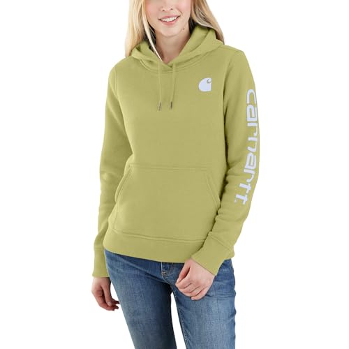 Carhartt Women's Clarksburg Graphic Sleeve Pullover Sweatshirt (Regular and Plus Sizes)