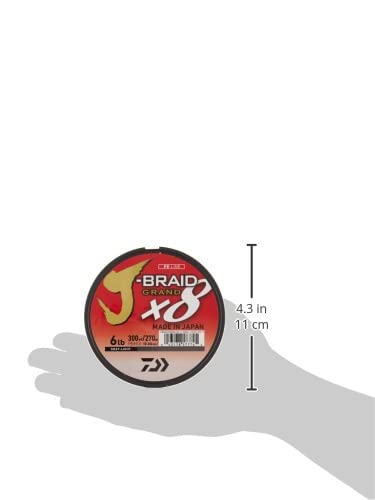 Daiwa J-Braid Grand 8 X 300 YDS Filler Spool