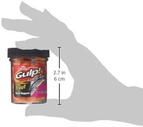 Berkley Gulp! Trout Nuggets , Orange Pulp, 1-Ounce