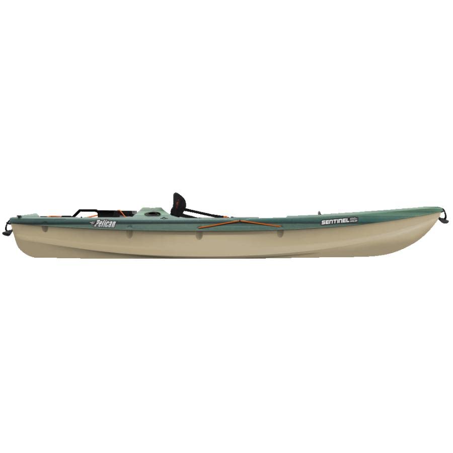 Pelican Khaki Sentinel 100X Sit-On Kayak