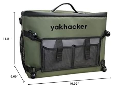 Kayak Cooler, Waterproof Seat Back Cooler for Kayaks with Lawn-Chair Style Seats, Kayak Accessories Cooler Bag, Portable Ice Chest Cooler for Kayaking, Travel, Lunch, Beaches &Trips