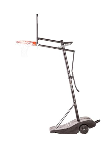 Silverback NXT Portable Adjustable 10-ft Outdoor Basketball Hoop, 50" and 54" Basketball Goal Backboard Available - Assembles in 90 Minutes
