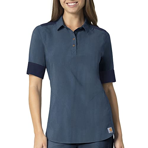 Carhartt Women's Open Placket Convertible Sleeve Top