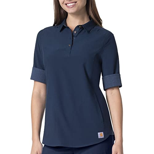 Carhartt Women's Open Placket Convertible Sleeve Top