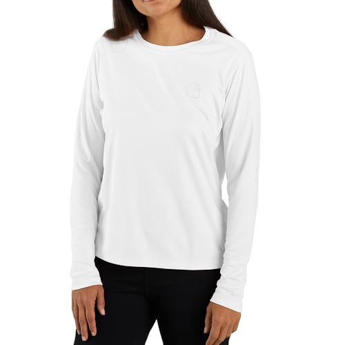 Carhartt Women's Force Sun Defender Lightweight Long-Sleeve Graphic T-Shirt