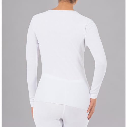 Fruit of the Loom Women's Micro Waffle Premium Thermal Underwear Tee Shirt