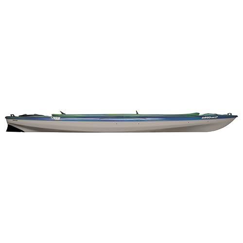 Pelican Argo 136XP - Sit in Tandem Kayak - Iris - Patented Ram-X™ Material - Lightweight Stable - 13 ft