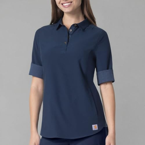 Carhartt Women's Open Placket Convertible Sleeve Top
