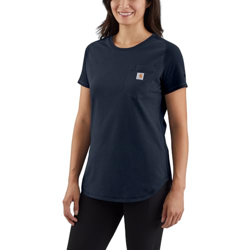 Carhatt Women's Force Relaxed Fit Midweight Pocket TShirt