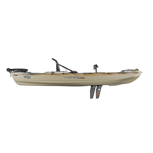 Pelican Catch 110HDII - Sit-On-Top Fishing Kayak - HyDryve Pedal System & Comfortable Ergocast seat - 10 ft - Outback