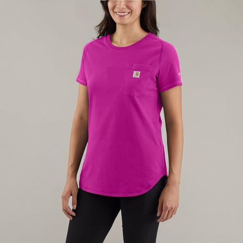 Carhatt Women's Force Relaxed Fit Midweight Pocket TShirt