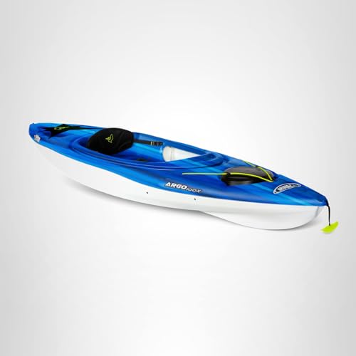 Pelican Argo 100X - Recreational Sit-in Kayak - 10 ft - Fade Deep Blue/White