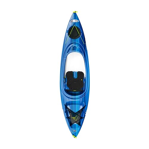 Pelican Argo 100X - Recreational Sit-in Kayak - 10 ft - Fade Deep Blue/White
