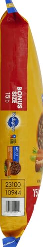 Pedigree Complete Nutrition Adult Dry Dog Food, Grilled Steak & Vegetable Flavor, 18 lb. Bag