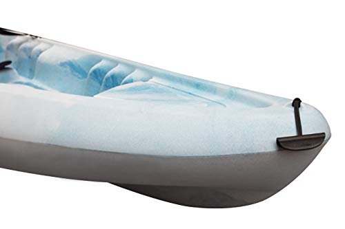 Perception Rambler | Sit on Top Tandem Kayak | Recreational Kayak for Two | Storage with Tie Downs