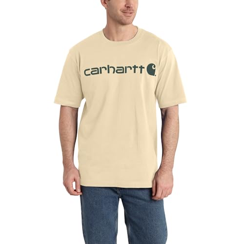 Carhartt Men's K195 Short Sleeve Logo T-Shirt