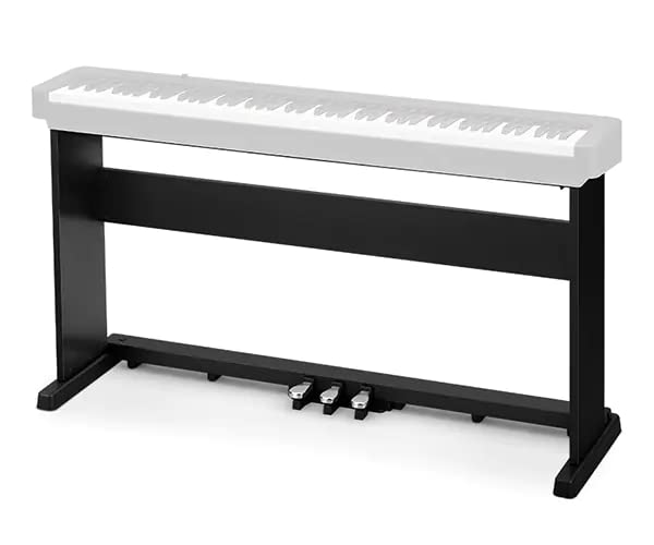 Casio CDP-S160 88-Key Compact Digital Piano - Black Bundle with CS-470P Stand, Triple Pedal System, Bench, Instructional Book, Online Lessons, Instructional DVD, and Austin Bazaar Polishing Cloth