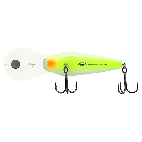 Berkley Dredger Fishing Lure, Citrus Shad, 1 1/8 oz, 3.25in | 8 cm, Tight, Subtle Action Ideal for Deep Water Fish, Equipped with Sharp Fusion19 Hook