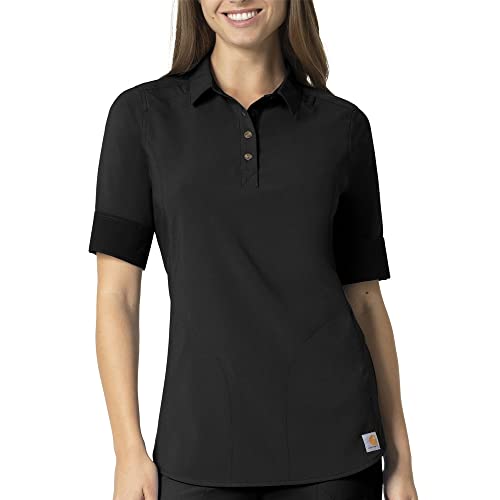 Carhartt Women's Open Placket Convertible Sleeve Top