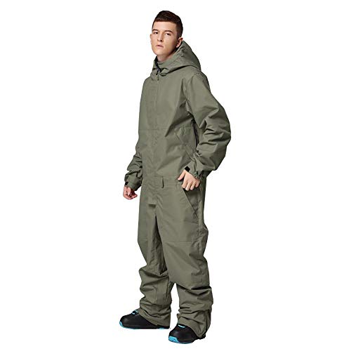 YEEFINE Women's Ski Suit One Piece Snowsuits Jumpsuits Winter Waterproof Snowboard Suits