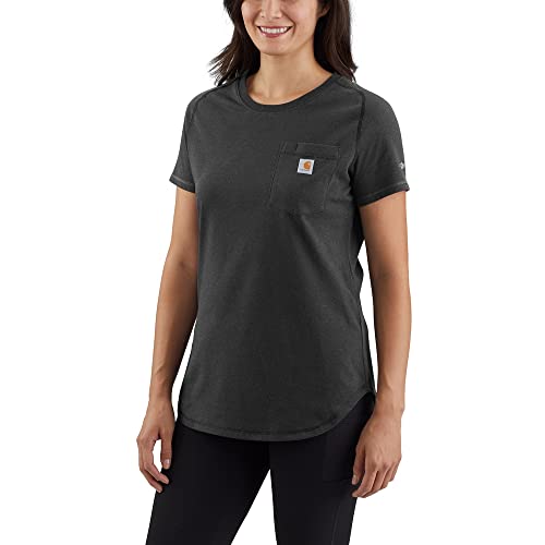 Carhatt Women's Force Relaxed Fit Midweight Pocket TShirt