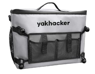 Kayak Cooler, Waterproof Seat Back Cooler for Kayaks with Lawn-Chair Style Seats, Kayak Accessories Cooler Bag, Portable Ice Chest Cooler for Kayaking, Travel, Lunch, Beaches &Trips